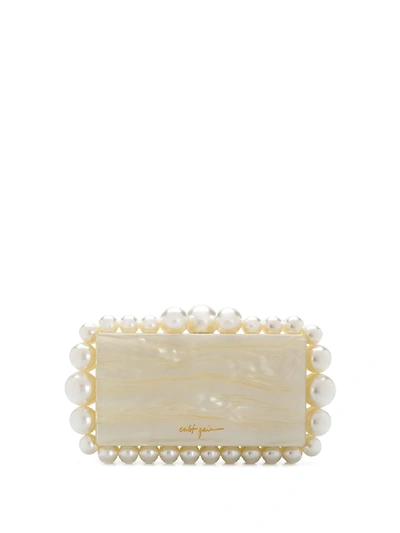 Cult Gaia Eos Clutch In Ivory