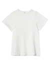 Totême Espera Cotton Tee In Off White