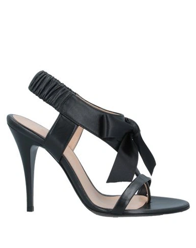 Lamperti Milano Sandals In Black