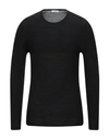 Paolo Pecora Sweaters In Black