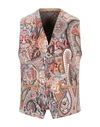 Daniele Alessandrini Suit Vest In Camel