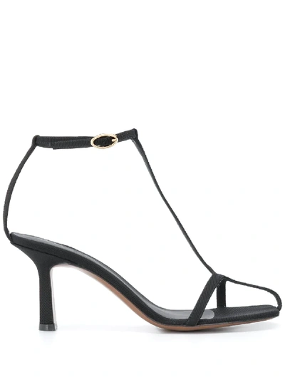 Neous Black Jumel 80mm Heeled Sandals