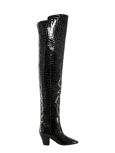 Saint Laurent Boots In Black