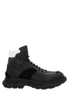 ALEXANDER MCQUEEN LACE-UP HIGH-TOP SNEAKERS,627221WHRH6 1071