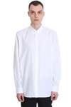 Givenchy Paris Embroidered Classic Fit Cotton Poplin Button-down Shirt In White