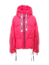 Khrisjoy Logo Drawstring Jacket In Pink