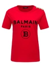 BALMAIN TEE WITH LOGO,11449507