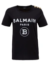 BALMAIN TEE WITH LOGO,11449504