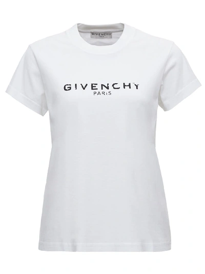 Givenchy Teet With Logo In White