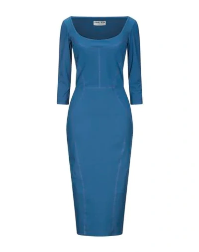 Chiara Boni La Petite Robe Knee-length Dress In Slate Blue