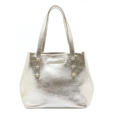 Pre-owned Jimmy Choo Silver Leather Handbag