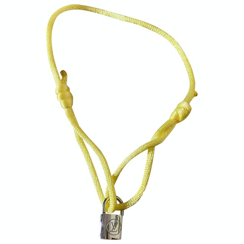 Pre-Owned Louis Vuitton For Unicef Yellow Silver Bracelet | ModeSens