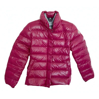 Pre-owned Moncler Classic Purple Coat