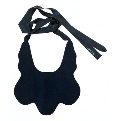 Pre-owned Marni Black Cloth Necklace
