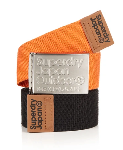 Superdry Belt In A Tin - Pack Of Two In Black | ModeSens