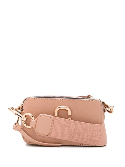 Marc Jacobs Pink Snapshot Leather Cross Body Bag