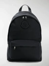 MONCLER LOGO PATCH FRONT ZIP DETAIL BACKPACK,15588025
