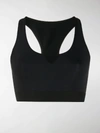 Redemption Mesh-insert Performance Bra In Black