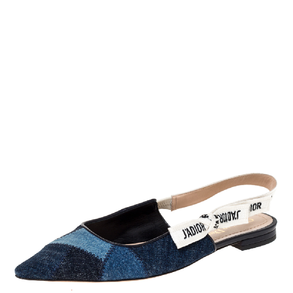 dior slingback flats