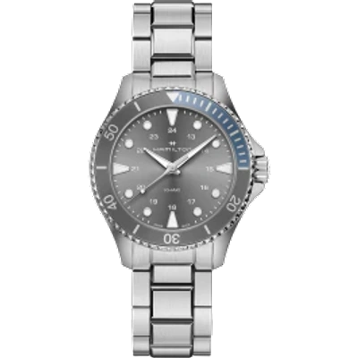 Hamilton Khaki Navy Scuba Quartz In Grey