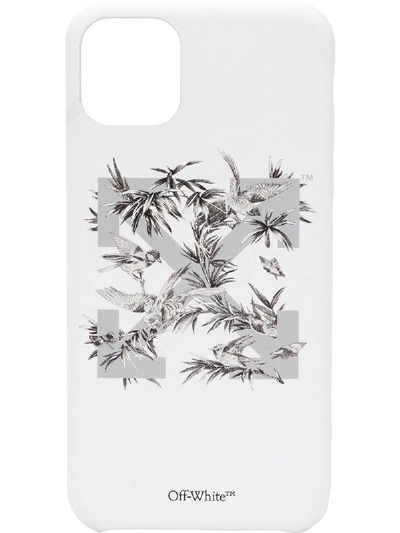Off-white Birds Iphone 11 Pro Max Case In White
