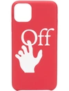 OFF-WHITE HANDS OFF IPHONE 11 PRO MAX CASE