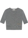 GUCCI HORSEBIT-EMBELLISHED KNITTED TOP