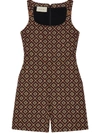 GUCCI SQUARE G PRINT PLAYSUIT