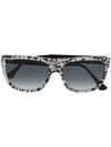 Thierry Lasry Profecy Square Sunglasses In Black