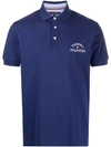 TOMMY HILFIGER LOGO-EMBROIDERED POLO SHIRT