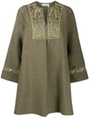 CHLOÉ EMBROIDERED TUNIC DRESS