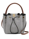 BURBERRY MONOGRAM MOTIF DRAWSTRING BUCKET BAG