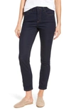Nydj Marilyn Womens Tummy Control Denim Straight Leg Jeans In Rinse