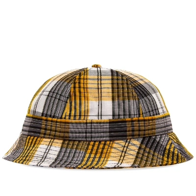 Alltimers Plaid Bucket Hat In White