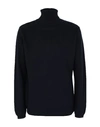 Grey Daniele Alessandrini Turtleneck In Dark Blue