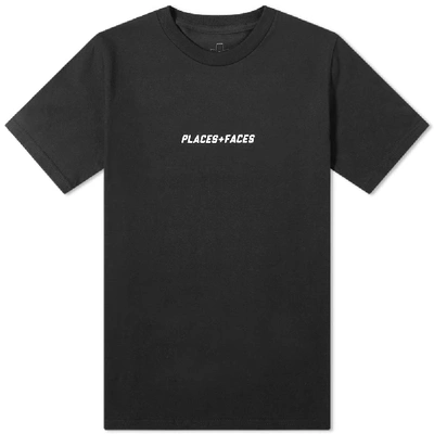 Places+faces Logo Tee In Black