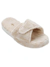 Acorn Waffle Spa Slide Slipper In Taupe