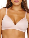 B.tempt'd By Wacoal Future Foundations Wire-free Lace T-shirt Bra In Rose Smoke