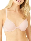 B.tempt'd By Wacoal Future Foundations Front-close Racerback Bra In Rose Smoke