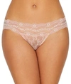 B.tempt'd By Wacoal B.temptd By Wacoal Lace Kiss Hipster In Rose Smoke