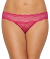 B.tempt'd By Wacoal Lace Kiss Bikini In Pink Peacock