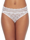 B.tempt'd By Wacoal Lace Kiss Hi-cut Brief In White