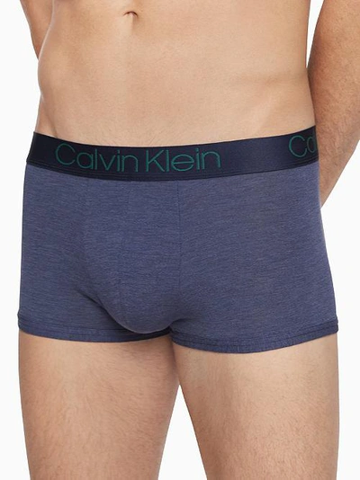 Calvin Klein Ultra-soft Modal Trunk In Dark Blue Heather