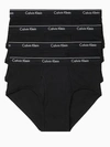 Calvin Klein Cotton Classic Brief 4-pack In Black