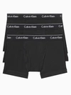 Calvin Klein 3-pack Low Rise Microfiber Trunks In Black