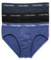 Calvin Klein 3-pack Stretch Cotton Boxer Briefs In Black,blue,shadow