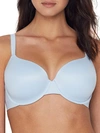 Calvin Klein Liquid Touch T-shirt Bra In Baby Blue