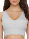 Calvin Klein Invisibles Bralette In Jet Grey