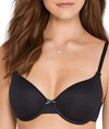 Chantelle Basic Invisible Memory Foam T-shirt Bra In Black