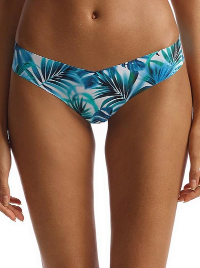 Commando Printed Thong In Palms